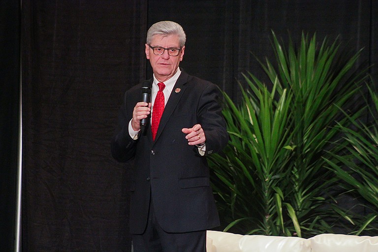 At Mississippi Economic Council's "Capital Day," Gov. Phil Bryant emphasized the importance of early education and dropout prevention to help get Mississippians ready for the thousands of jobs available in the state.