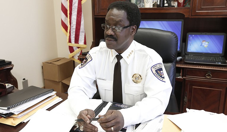 Hinds County Sheriff Victor Mason wrote a memo to his employees basically saying they need to get on board with his leadership or "get out of his way."
