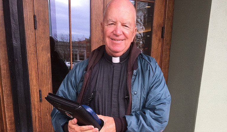 Father Michael McAndrew Photo by Joe Atkins