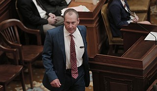 Attorney General Jim Hood and Revenue Commissioner Herb Frierson (pictured) said Thursday they're asking a judge to order the shippers to stop sending alcohol to Mississippi residents.