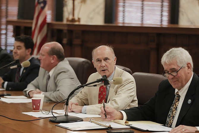 Sen. Hob Bryant, D-Amory, told the Senate Finance Committee that Senate Bill 2455 would send a slightly larger share of state sales tax revenue to cities and counties to help pay for infrastructure projects such as roads, bridges and water and sewer system improvements.