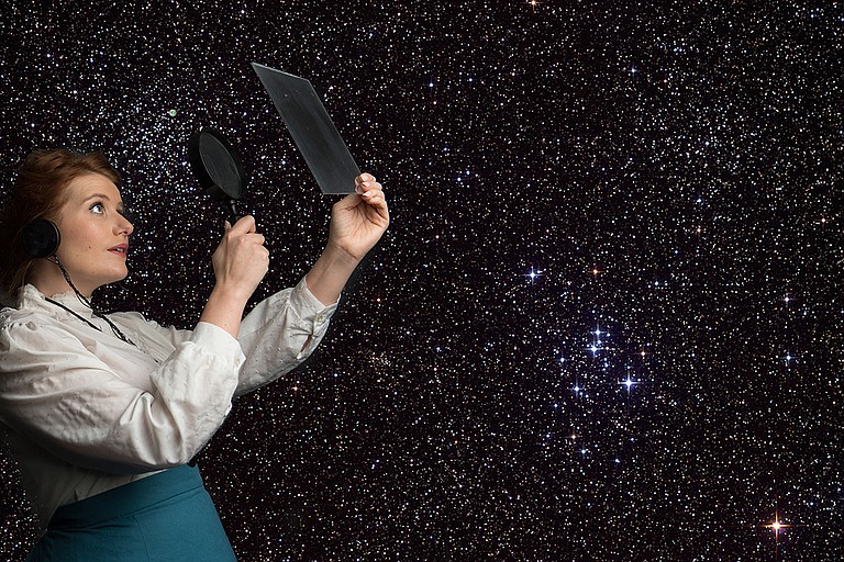 Annie Cleveland portrays astronomer Henrietta Leavitt in New Stage Theatre’s production of “Silent Sky.” Photo courtesy James Patterson