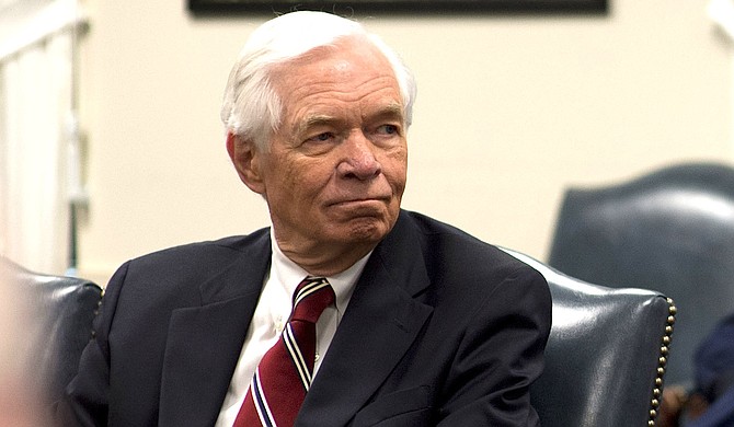 Sen. Thad Cochran played a key role in ensuring that Tougaloo College was included in a debt clearance measure for four historically black colleges and universities in the most recent Congressional budget deal signed by President Donald Trump. Photo courtesy Flickr/Chuck Hagel