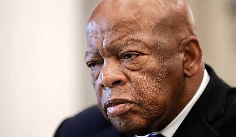 John Lewis, 78, returns to Mississippi on Friday, one of five people being honored for advancing civil rights. Photo courtesy AP Photos/Mark Humphrey