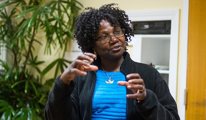 Ruth Jinkiri hosts classes in the autism resource center in the Eudora Welty Library for as many as 135 local families. The classes include 3-year-olds all the way up to 60-year-olds who are on the autism spectrum.