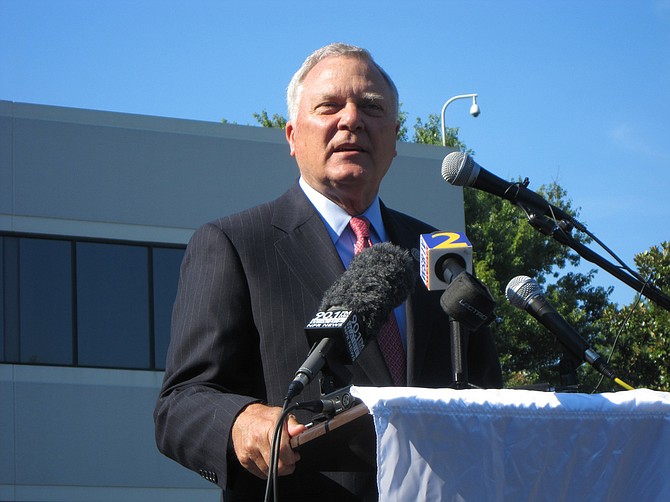 Republican Gov. Nathan Deal criticized the Delta controversy as an "unbecoming squabble" but said he would sign the broader tax measure in whatever form it passed. Photo courtesy City of Marietta