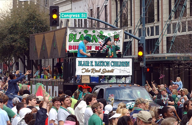 Plenty of local places have plans for this year's Hal's St. Paddy's Parade in Jackson. Photo courtesy Hal's St. Paddy's Parade