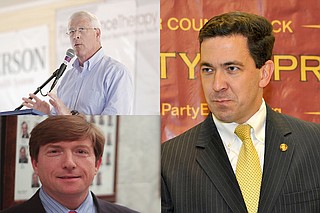 Mississippians will have to elect both U.S. senators and four representatives in the November 2018 election after Sen. Thad Cochran announced he will retire on April 1, opening up his seat for a special election. Pictured are Rodger Wicker (top left), David Baria (bottom left) and Chris McDaniel (right).