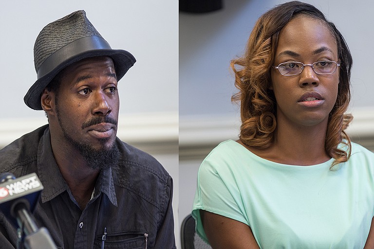 Quinnetta Manning (left) and Steven Smith (right), pictured here in May 2017, are two of the 10 Madison County residents suing the county and sheriff's department for discriminatory policing.