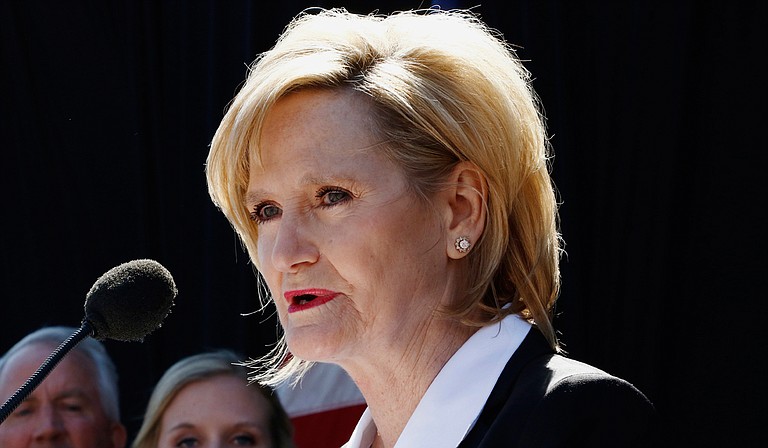 Gov. Phil Bryant defended his decision on Wednesday, March 21, to appoint Mississippi Agriculture Commissioner Cindy Hyde-Smith (pictured) to fill U.S. Sen. Thad Cochran’s soon-to-be vacated seat. Photo courtesy AP/Rogelio V. Solis