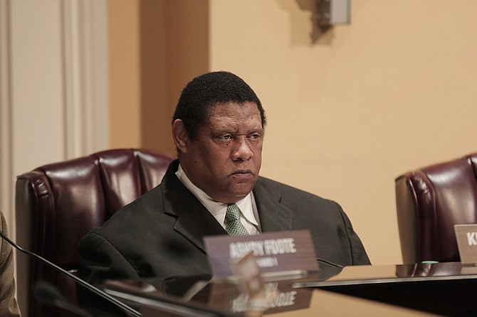 Ward 3 Councilman Kenneth Stokes was not convinced Public Works Director Bob Miller had gone through correct finance process to pay for the winter public-works emergency.