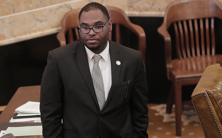 Democratic Rep. Jarvis Dortch of Jackson says a gasoline tax increase in exchange for an income tax decrease is "obscene" and would hurt the working poor.
