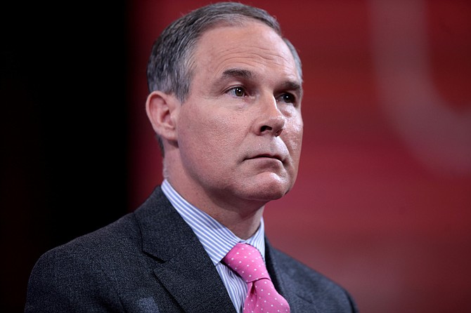 An internal government watchdog says the Environmental Protection Agency violated federal spending laws when purchasing a $43,000 soundproof privacy booth for Administrator Scott Pruitt to make private phone calls in his office.