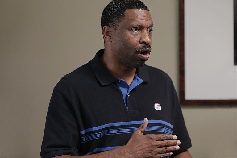 Derrick Johnson is president of the nation's oldest civil rights organization and a 1993 Tougaloo alumnus. He is addressing graduates and receiving an honorary degree. Johnson was elected to lead the national organization after heading the Mississippi state conference of the NAACP.