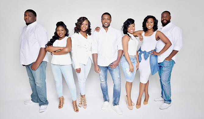 Brandon Mitchell & S.W.A.P., or Singers With a Purpose, perform for the release show for their latest album, “Amazing,” on May 18 at Jackson Revival Center.
