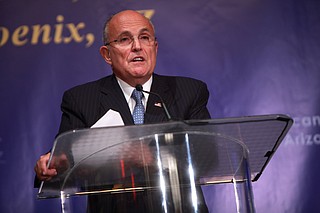 President Donald Trump's attorney, Rudy Giuliani, said Stormy Daniels' claim she had sex with Trump in 2006 isn't credible because she's a porn actress with "no reputation."