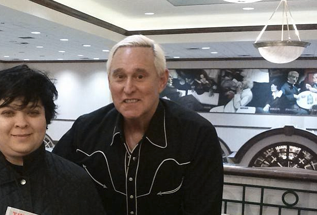 Special counsel Robert Mueller is examining a previously undisclosed meeting between longtime Donald Trump confidant Roger Stone (pictured) and a Russian figure who allegedly tried to sell him dirt on Hillary Clinton.