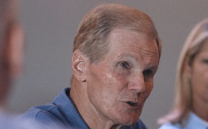 U.S. Sen. Bill Nelson accused the Trump administration of a "cover-up" after officials denied him entry Tuesday to a detention center for migrant children in South Florida where he had hoped to survey living conditions.