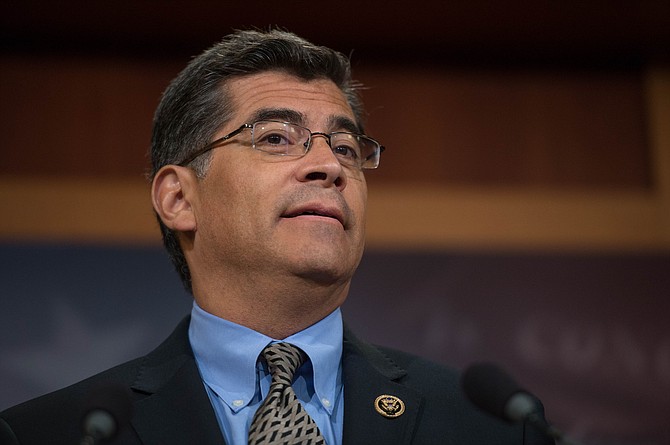 New York Attorney General Barbara Underwood and California Attorney General Xavier Becerra (pictured) were among those who sued the Trump administration Tuesday to force it to reunite the thousands of immigrant children and parents it separated at the border.