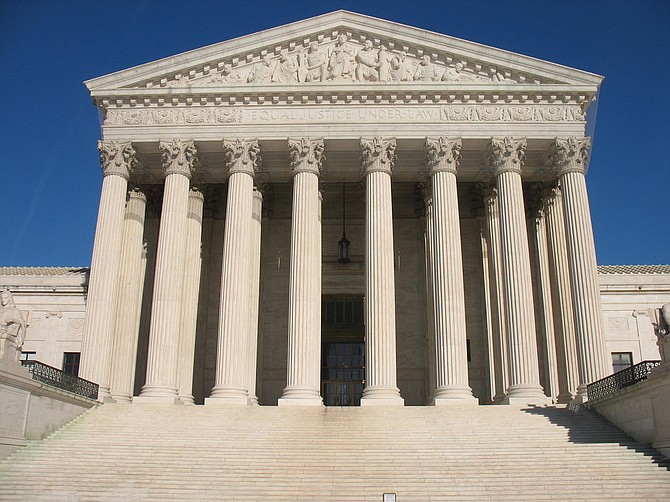 The Supreme Court says a California law that forces anti-abortion crisis pregnancy centers to provide information about abortion probably violates the Constitution.