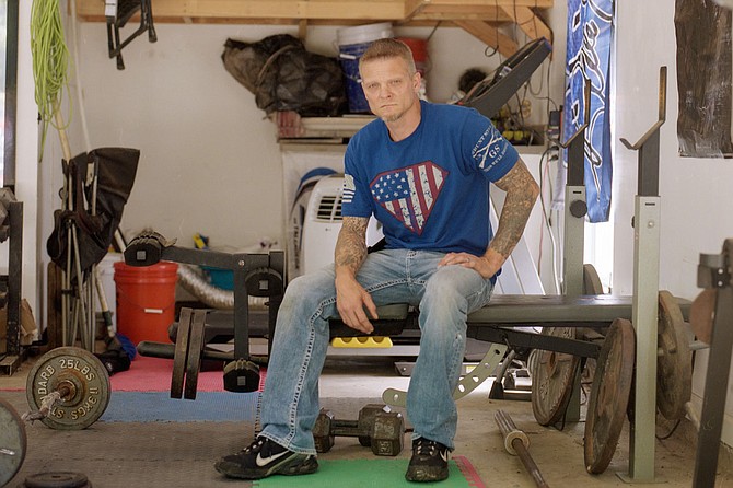 Benny Ivey gets up as early as 4 a.m. to work out in his garage on “Ivey Hill” in Rankin County. He never thought he would have a home, much less a garage.