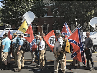 Authorities have said Fields, described by a former teacher as having a keen interest in Nazi Germany and Adolf Hitler, drove his speeding car into a group of people demonstrating against the "Unite the Right" rally Aug. 12 that drew hundreds of white nationalists to the college town, where officials planned to remove a Confederate monument.