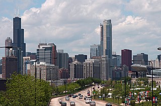 Thousands of anti-violence protesters marched along a Chicago interstate on Saturday, shutting down traffic to draw attention to the gun violence that's claimed hundreds of lives in some of the city's poorest neighborhoods and pressure public officials to do more to stop it.