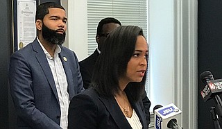 The City's new communications manager, Candice Cole, led a press conference on July 11, 2018, to talk about the City's new approach to interlocal agreements with the Hinds County Board of Supervisors.