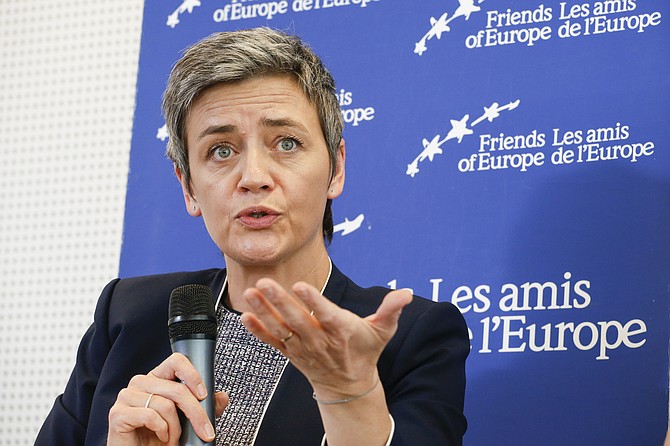 EU Competition Commissioner Margrethe Vestager said that given the size of the company, the 4.34 billion euro fine is not disproportionate. The penalty is on top of 2.42 billion euro fine ($2.8 billion) that regulators imposed on Google a year ago for favoring its shopping listings in search results.