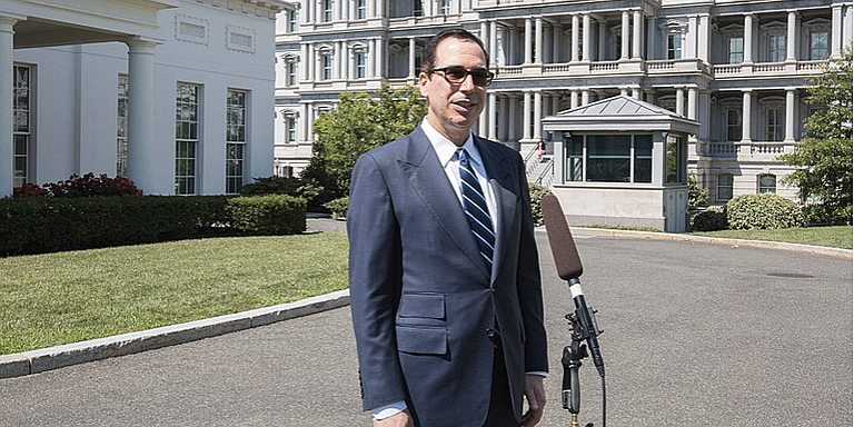 Administration officials said Tuesday that Treasury Secretary Steven Mnuchin prefers deferring to Congress. But he does have his department studying the economic impact of such a change and the legality of proceeding without congressional approval.