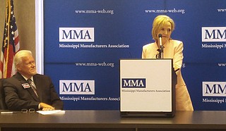 The Mississippi Manufacturers Association endorsed Cindy Hyde-Smith on Monday.