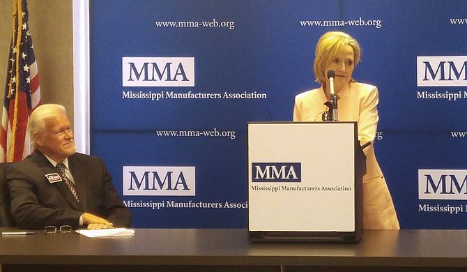 The Mississippi Manufacturers Association endorsed Cindy Hyde-Smith on Monday.