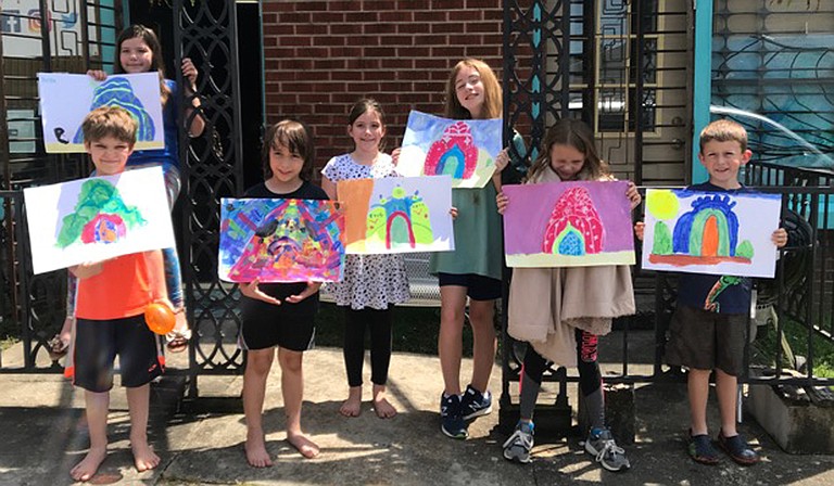 Participants in The Community Canvas at Jax-Zen’s Kidi-Zen Multicultural Art Camp this summer learned about other cultures through creativity.