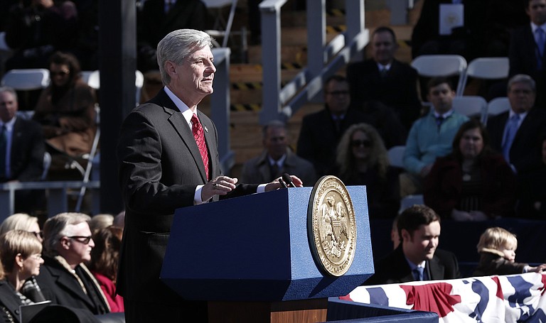 "We are here to serve American democracy despite any elected official's (such as Gov. Phil Bryant, pictured) open disdain for it. We are not the 'enemy of the people'—we are the enemy of lies and corruption."