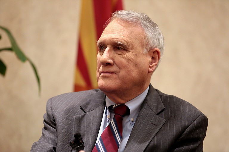 Arizona Gov. Doug Ducey appointed former Sen. Jon Kyl to fill the late John McCain's U.S. Senate seat on Tuesday, but said he has only committed to serve until the end of the year.
