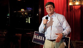 In his first campaign ad, Democratic U.S. Senate nominee David Baria embraced liberal views on abortion, guns, health care and economic issues, breaking with past Democratic candidates who shied away from liberal policies in an attempt to woo conservative voters. The night he won the nomination in June, Baria declared he didn't want to "run away" from his true positions.