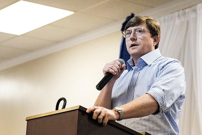 Democratic U.S. Senate candidate David Baria, who serves as the House minority leader in the Mississippi Legislature, called for halt in the process to confirm U.S. Supreme Court nominee Brett Kavanaugh after the Senate’s Sept. 27 hearings on sexual assault allegations.