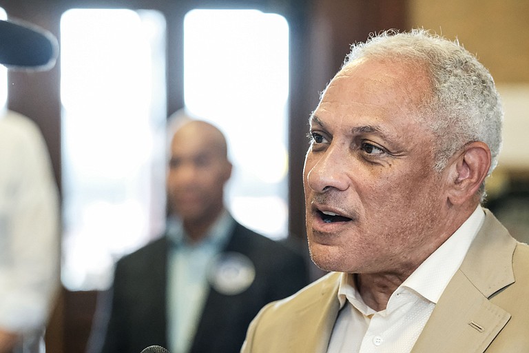 U.S. Senate candidate Mike Espy said Republican incumbent Cindy Hyde-Smith is not displaying “the kind of leadership Mississippi” deserves when it comes to her support for Supreme Court nominee Brett Kavanaugh.