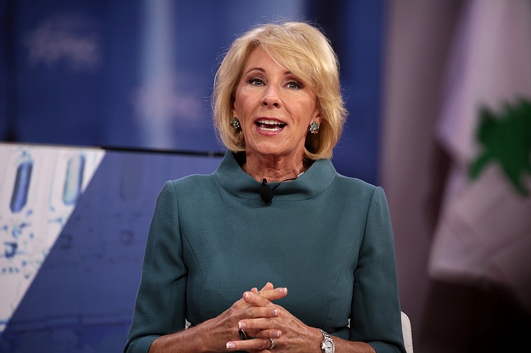 Like most transactions in the for-profit world, the DeVry deal has received little public scrutiny even though millions of dollars in federal financial aid are at stake. And the change in ownership is moving along at the same time Education Secretary Betsy DeVos (pictured) works to dismantle Obama-era regulations designed to better police the industry and increase protections for students. Photo courtesy Flickr/Gage Skidmore http://ow.ly/Ri9a30m324I