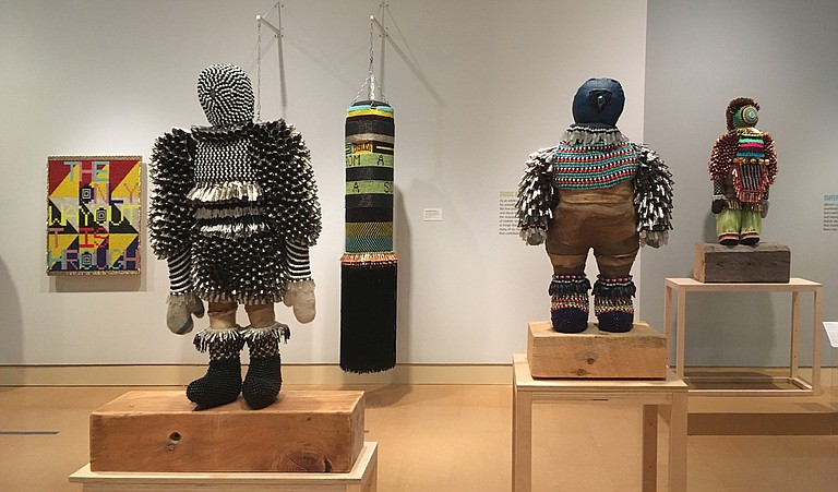 “Jeffrey Gibson: Like a Hammer” is one of the Mississippi Museum of Art’s latest major exhibitions, featuring work from Brooklyn artist Jeffrey Gibson.
