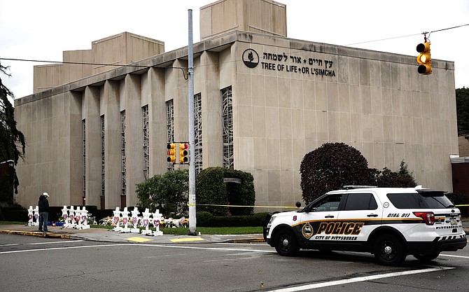After the Tree of Life shooting on Saturday, Oct. 27, Jackson organizations Working Together Jackson and Beth Israel Congregation are hosting events in solidarity with the Jewish community on Monday, Oct. 29. AP Photo/Matt Rourke