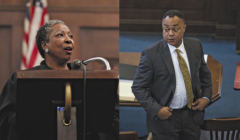 Hinds County Circuit Judge Tomie Green and District Attorney Robert Shuler Smith faced off on the Internet this summer.