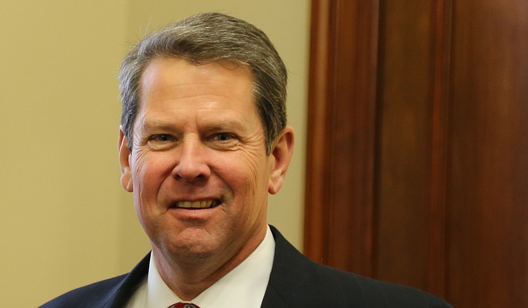 Republican nominee Brian Kemp made the allegation just as reports emerged of a gaping vulnerability in a system that he controls as secretary of state. Photo courtesy Flickr/U.S. Sen. David Perdue