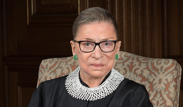 Eighty-five-year-old Supreme Court Justice Ruth Bader Ginsburg fractured three ribs in a fall in her office at the court and is in the hospital, the court said Thursday. Photo courtesy Supreme Court of the United States
