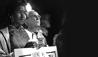 Mississippians turned out to support a protest at the University of Southern Mississippi in 2017 right after Donald Trump implemented a Muslim traval ban.