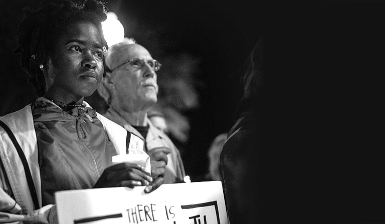 Mississippians turned out to support a protest at the University of Southern Mississippi in 2017 right after Donald Trump implemented a Muslim traval ban.