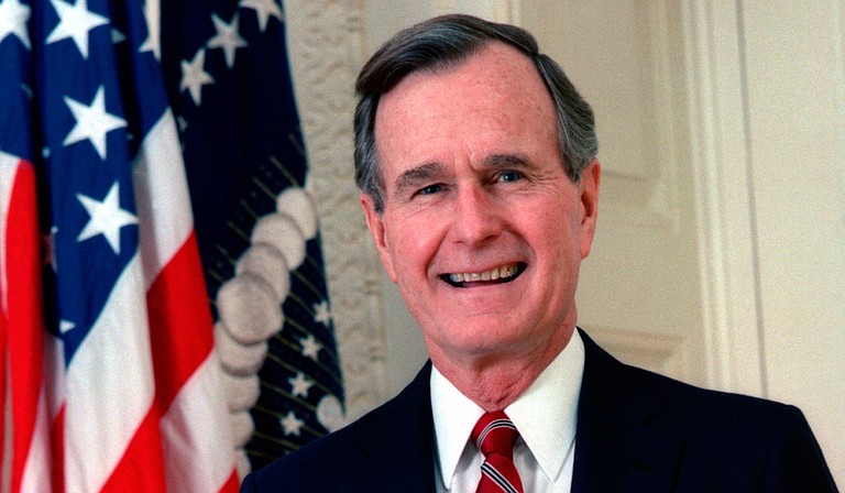 George H.W. Bush, who was president from 1989 to 1993, will lie in state beneath the soaring U.S. Capitol rotunda for a ceremony and public visitation from Monday through Wednesday. Photo courtesy U.S. Government