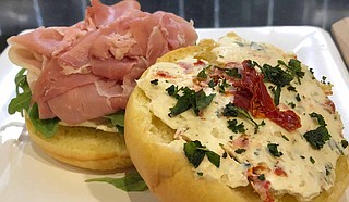 In coming up with the menu for Ariellais NY Delicatessen, chef Alivia Ashburn-Townsend decided to also add in Italian dishes such as the prosciutto Italiano sandwich.