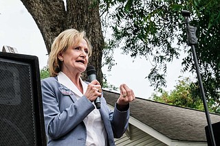 U.S. Sen. Cindy Hyde-Smith, R-Miss., refused to return about $50,000 in donations to companies that requested refunds after her "public hanging" comments surfaced last month.