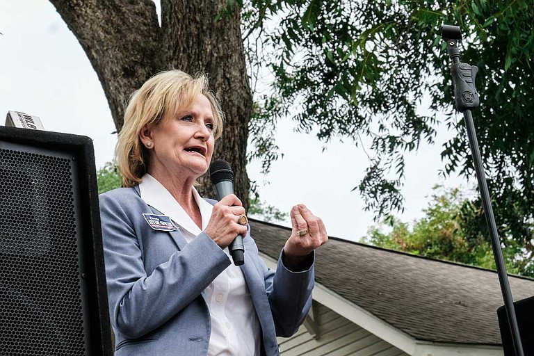 U.S. Sen. Cindy Hyde-Smith, R-Miss., refused to return about $50,000 in donations to companies that requested refunds after her "public hanging" comments surfaced last month.